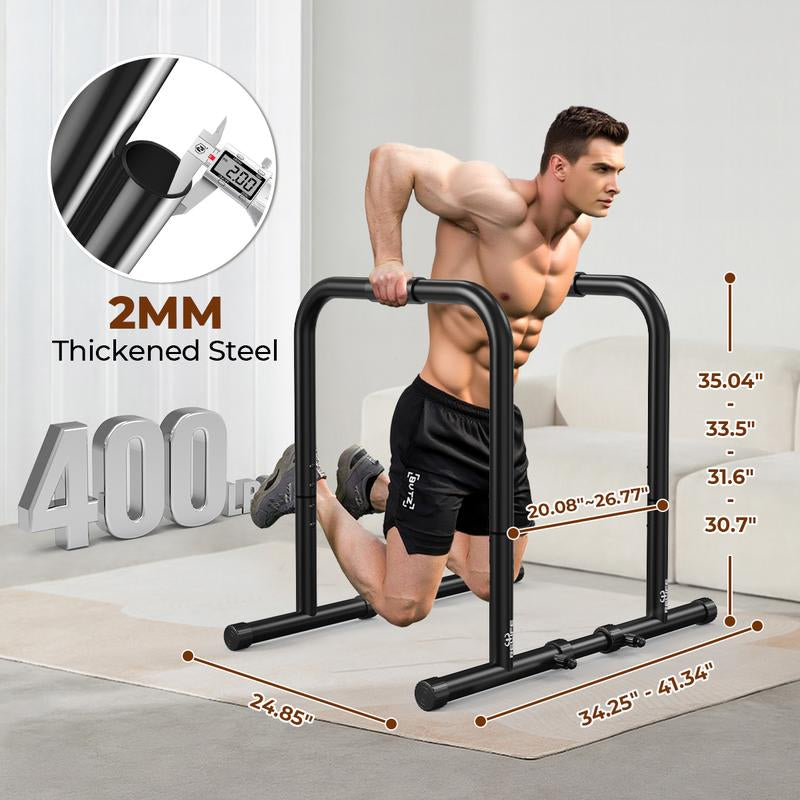 RELIFE REBUILD YOUR LIFE Multi-Function Dip Bar Station Calisthenics Dip Station Heavy Duty Dip Stands Exercise Stabilizer Parallette Push up Stands